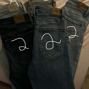 Brand new American eagle,Hollister, and fashion nova jeans